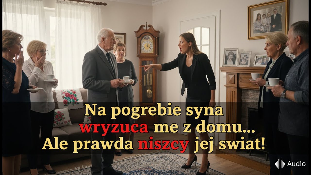 Synowa wyrzuca teścia z własnego domu na pogrzebie syna + Odkrycie prawdy, które rujnuje jej życie