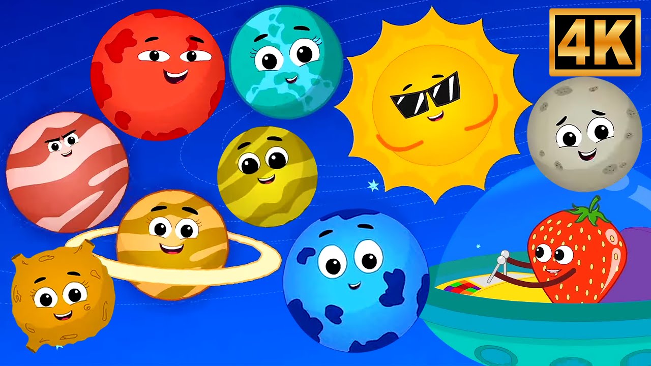 Eight Little Planets Song for Kids | Learn the Solar System Easily