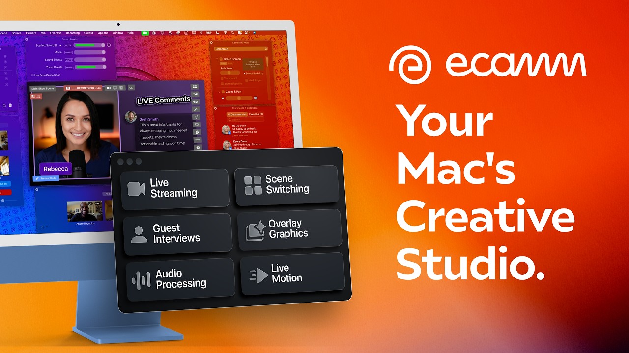 Your Mac Is Now a Full Video Studio | Meet Ecamm