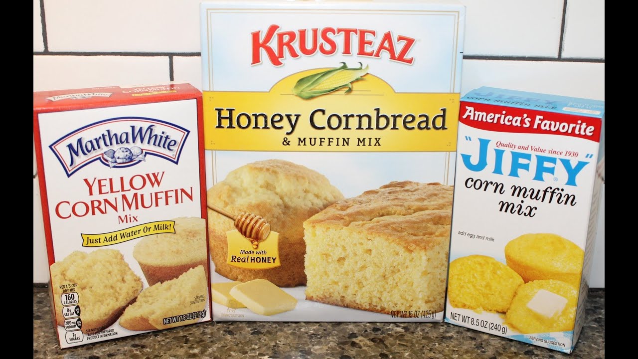Corn Muffin Mix Blind Taste Test: Martha White vs Krusteaz vs Jiffy
