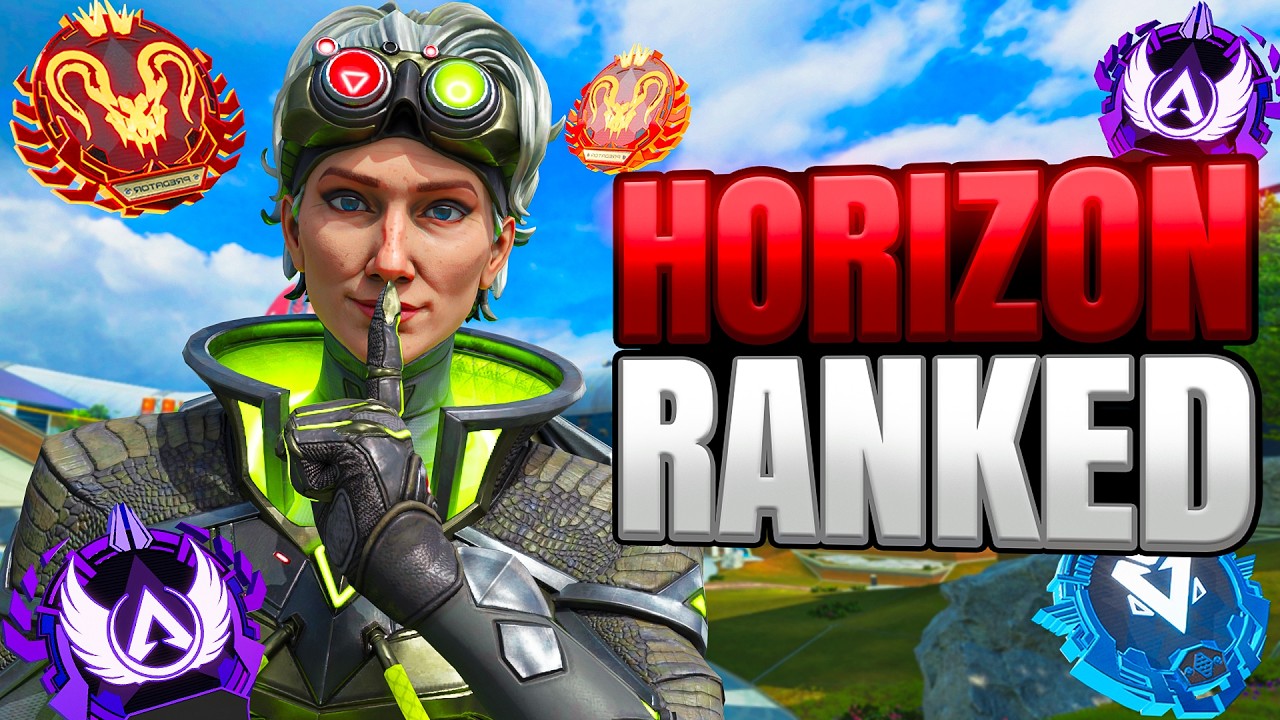 High Level Horizon Ranked Gameplay - Apex Legends (No Commentary)