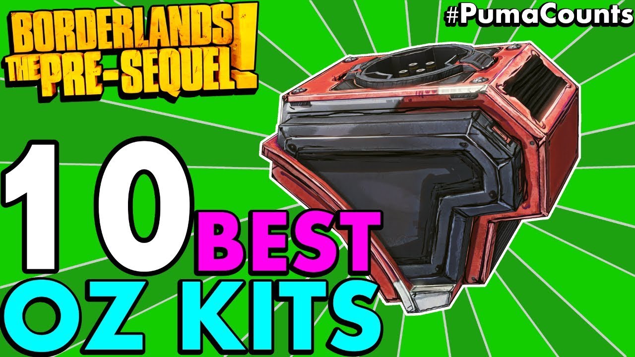 10 лучших обычных, уникальных и легендарных наборов Оза в Borderlands: The Pre-Sequel! (TPS) #Pum...