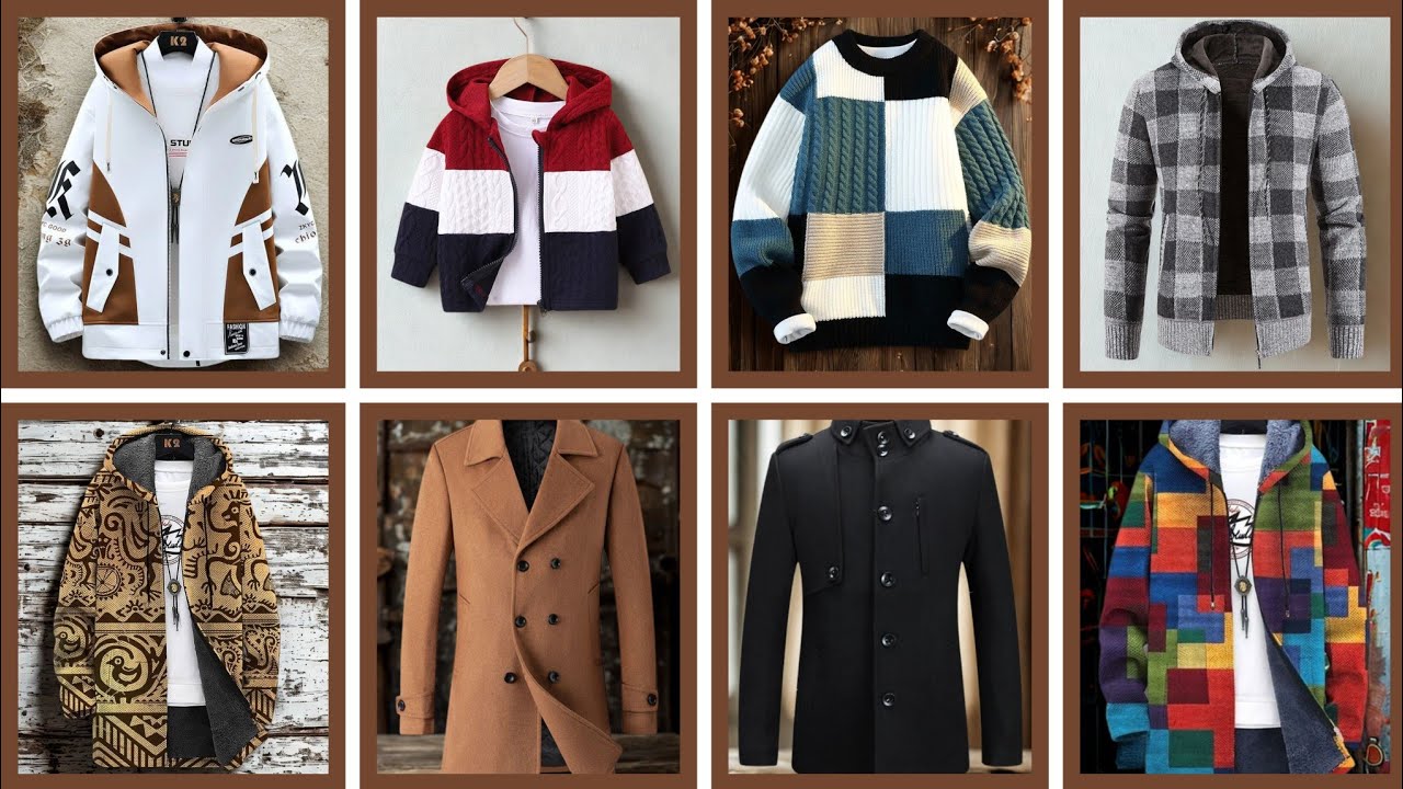 Latest Sweater Collection For Men | Crochet Sweater | Leather Jacket | Denim Jacket | Cardigan