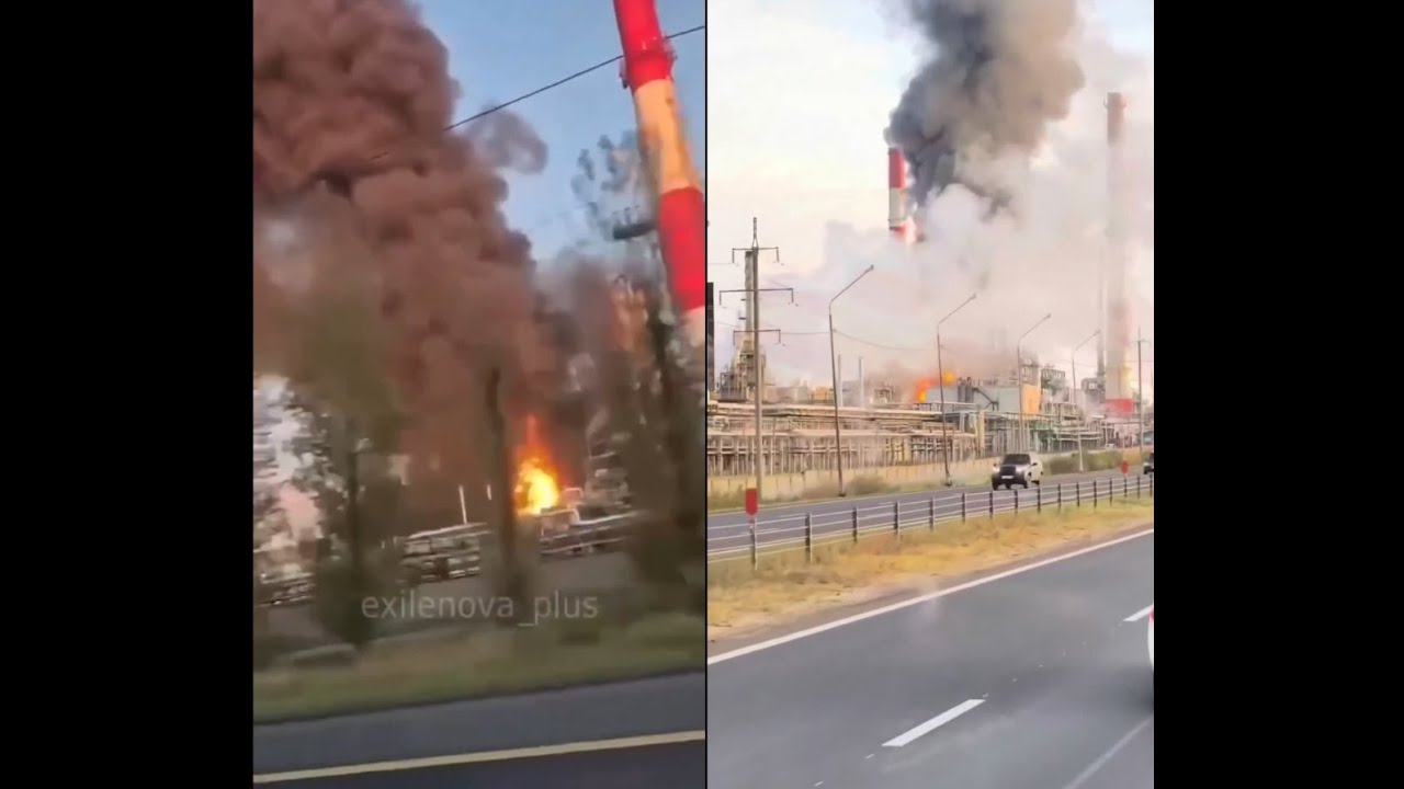 Yaroslavl Oil Refinery Hit By Drone! Fifth Largest in Russia
