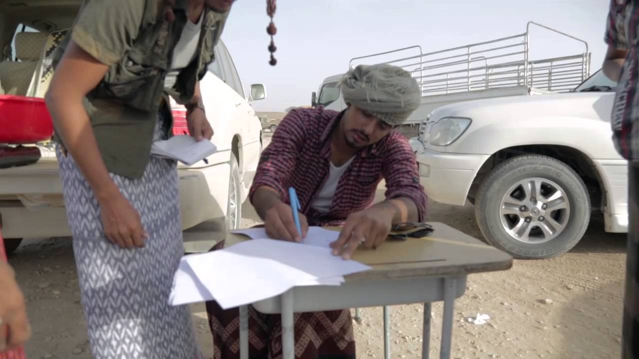 مهرجان محالبة الإبل بولاية رخيوت الموسم الرابع 2015