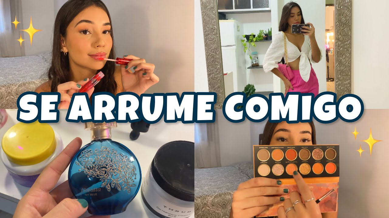 SE ARRUME COMIGO COMPLETÃO ✨🔥 | BABYLISS + PERFUME + LOOK | Eduarda Mariano