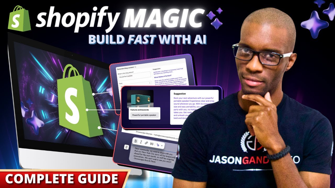 Как использовать Shopify Magic AI для быстрого создания магазина
