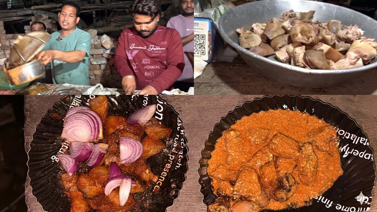 Pork Tawa Fry In Tilak Nagar | 150km se Public Pagal h Iske liye |