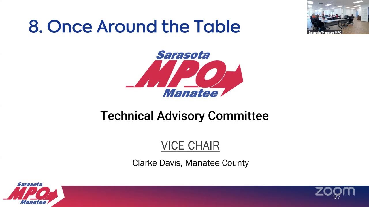 Technical Advisory Committee (TAC) Meeting on 1/12/2026