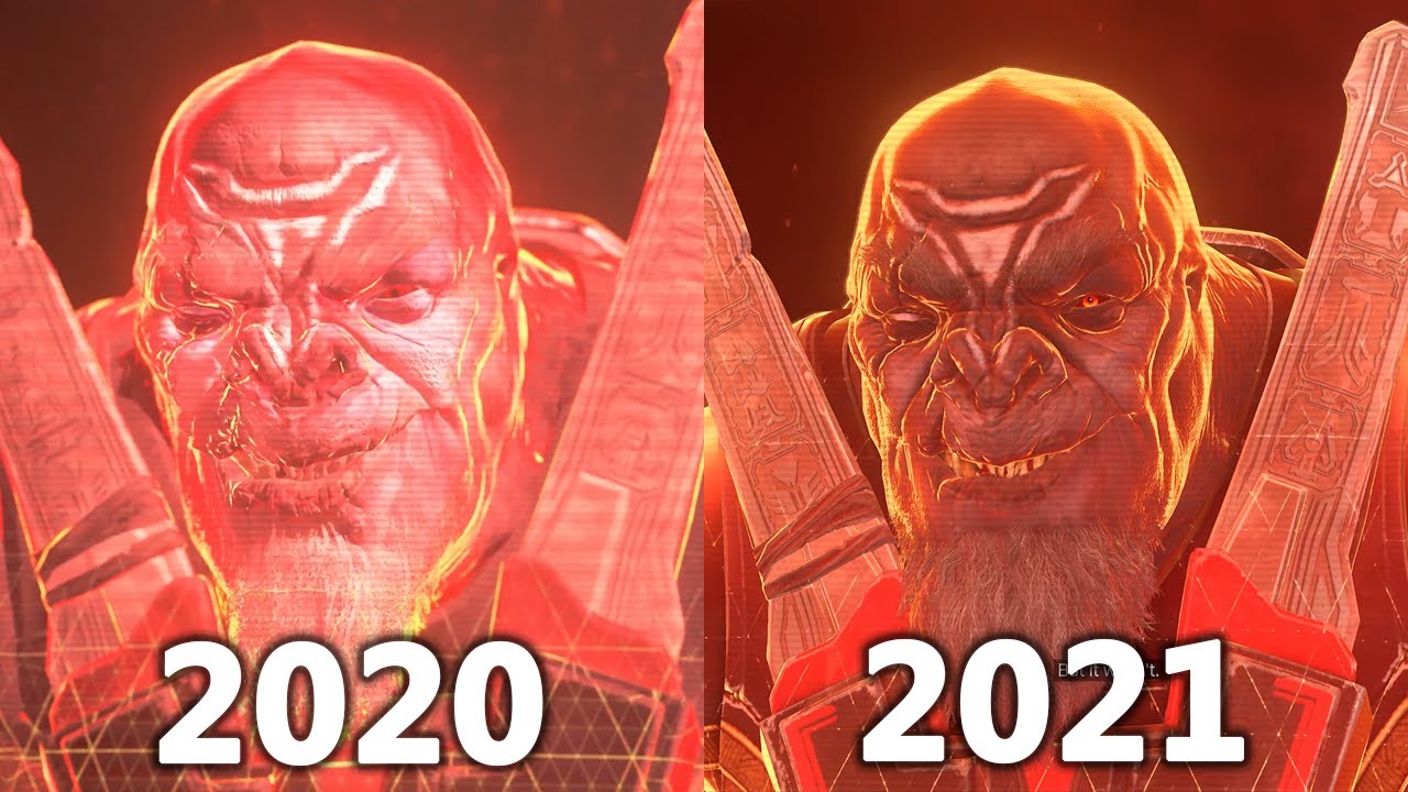Halo Infinite - Campaign Gameplay Premier 2020 vs. Release Graphics 2021 - Escharum Scene