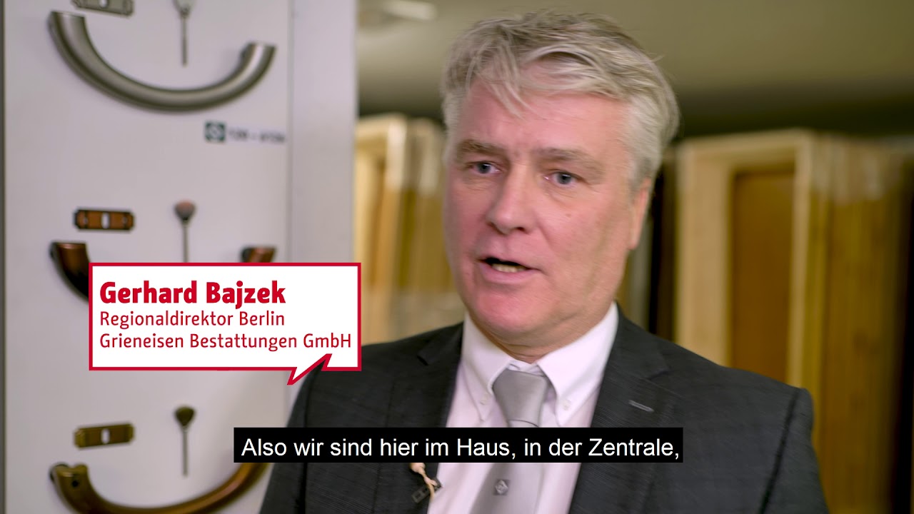 Inklusionspreis Berlin 2019 - Grieneisen GBG Bestattungen GmbH