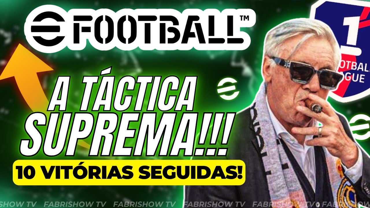 🚨⚠️ ESSA É A MELHOR FORMAÇÃO TÁTICA DO EFOOTBALL 2025