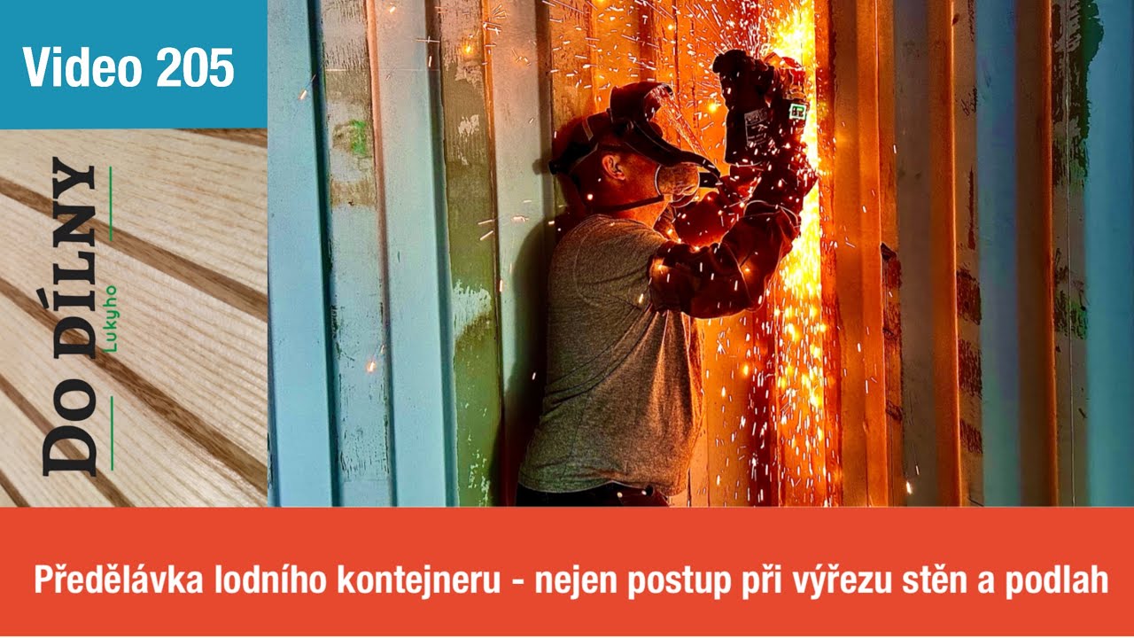 Ремонт транспортного контейнера – порядок раскроя стен и пола, утепление