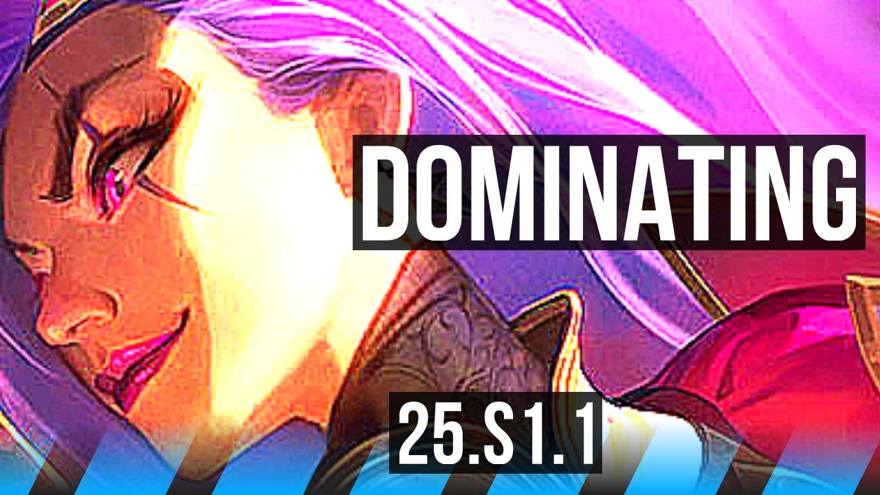 KATARINA vs YASUO (MID) | Dominating | KR Grandmaster | 25.S1.1
