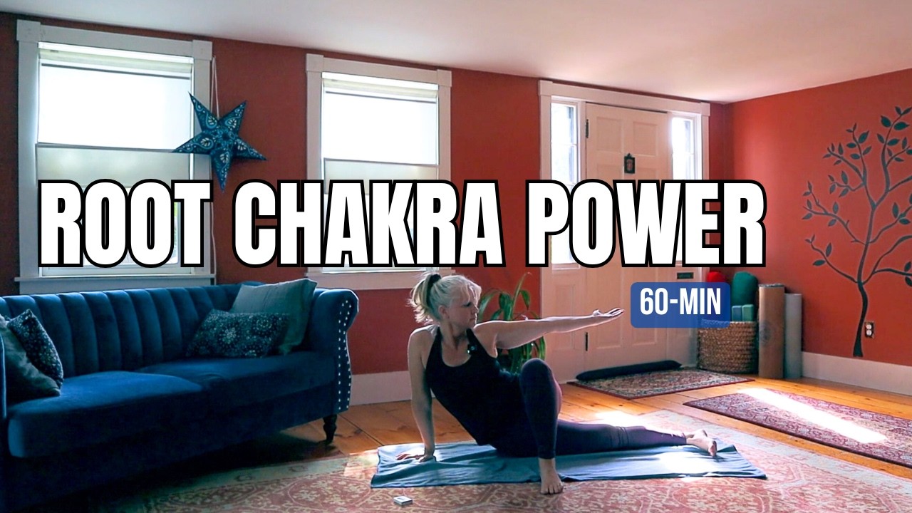 60-min Yoga for Earth Grounding (Muladhara Root Chakra)
