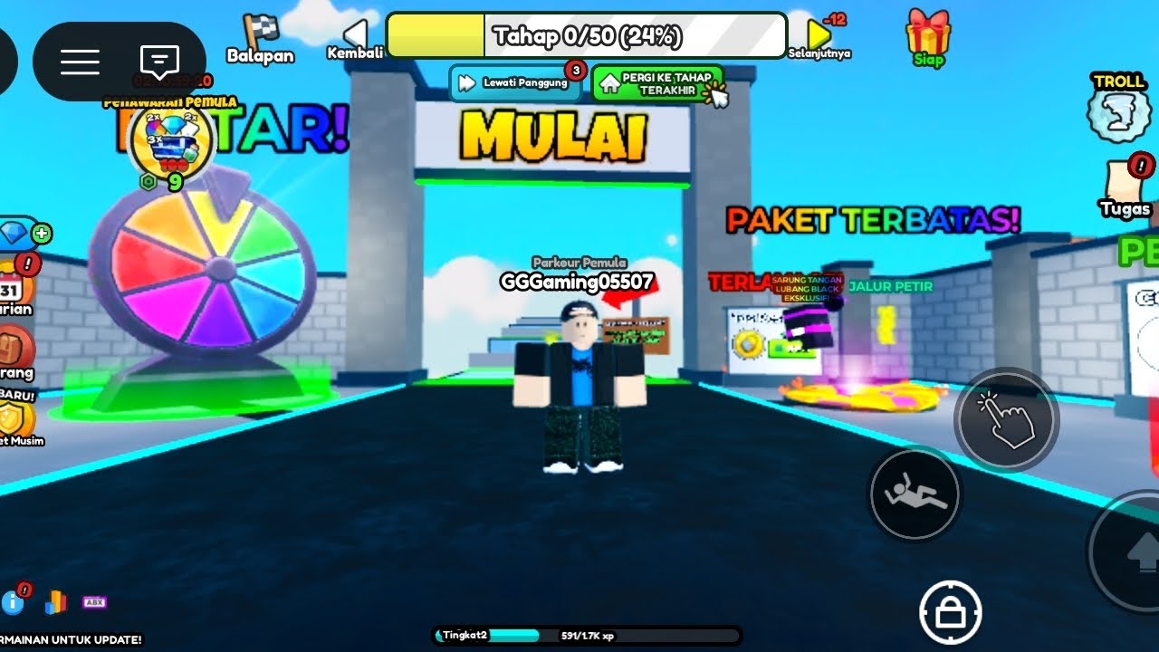 [W13] Obby Tapi Kau Seorang Guru Parkour