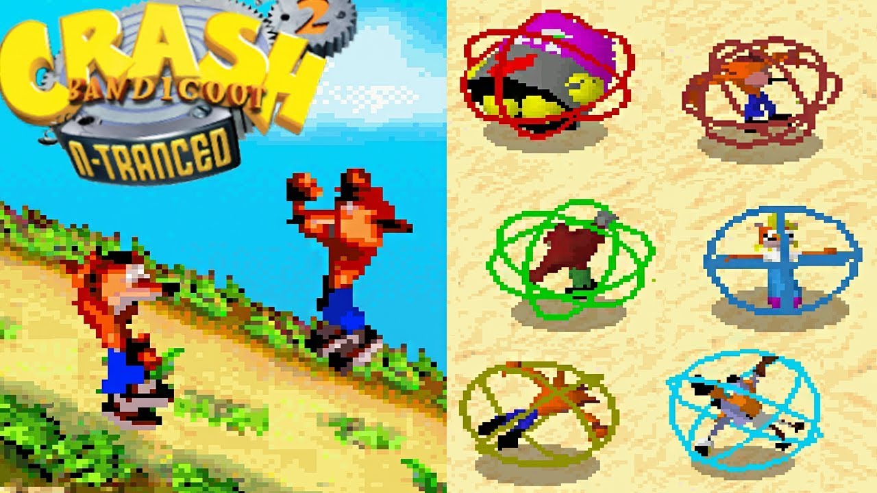 Crash Bandicoot 2: N-Tranced - Multiplayer + All Characters + All Levels