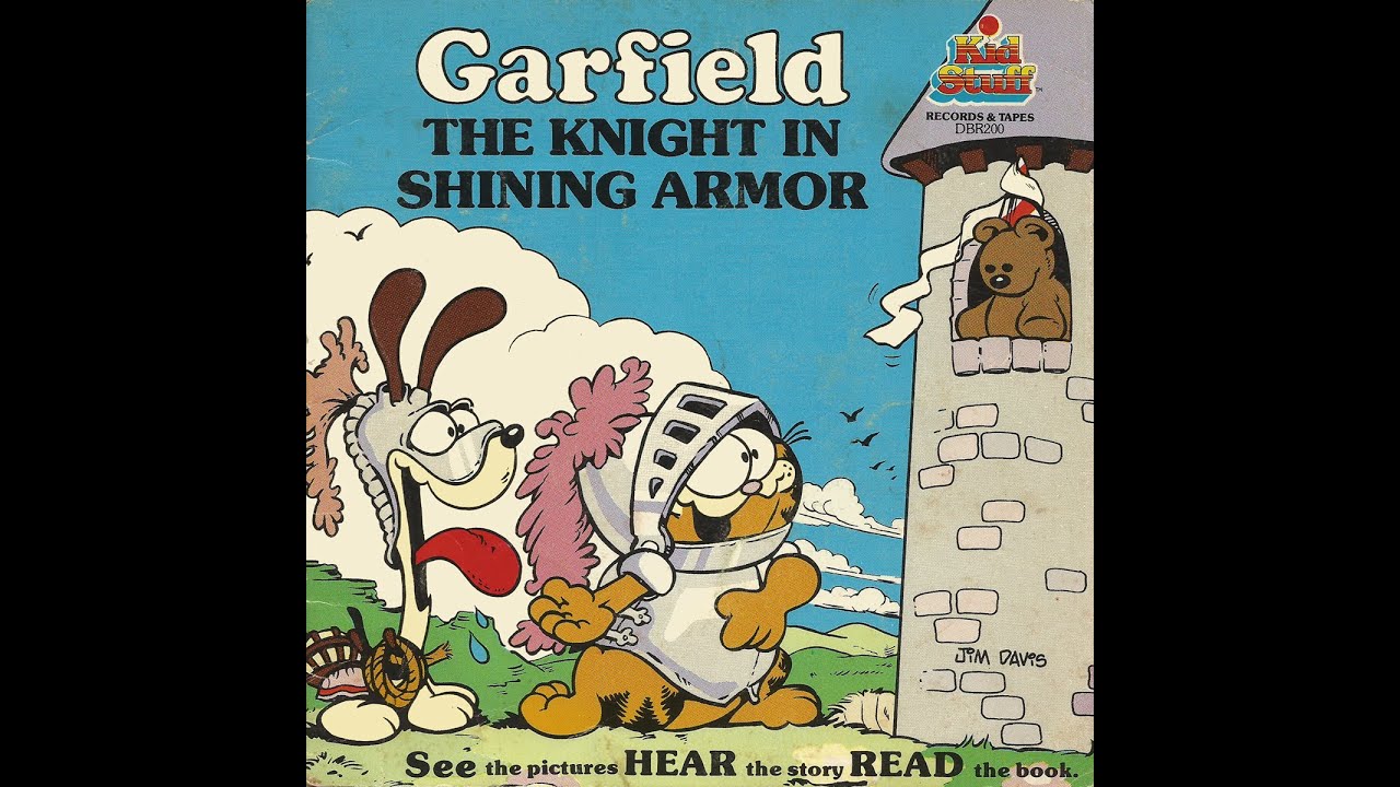 Garfield: The Knight In Shining Armor - 1984 Kid Stuff Records Read-Along