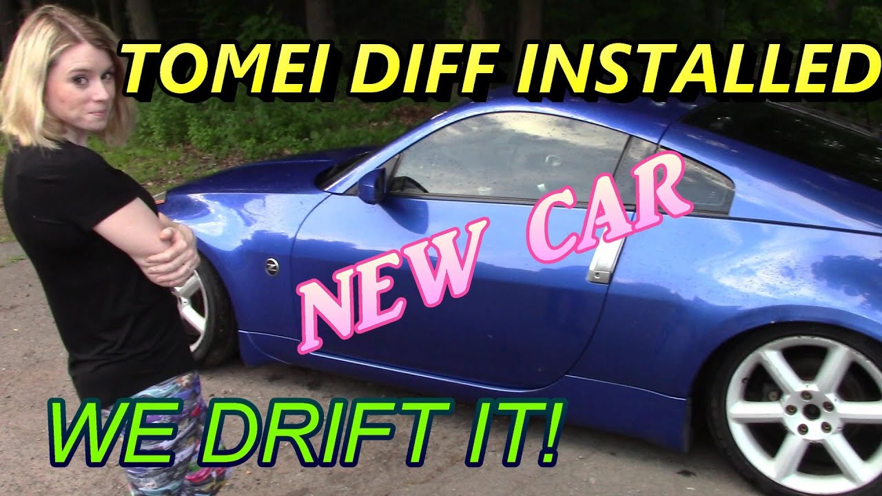 350Z TOMEI DIFF INSTALL + DRIFT TESTED