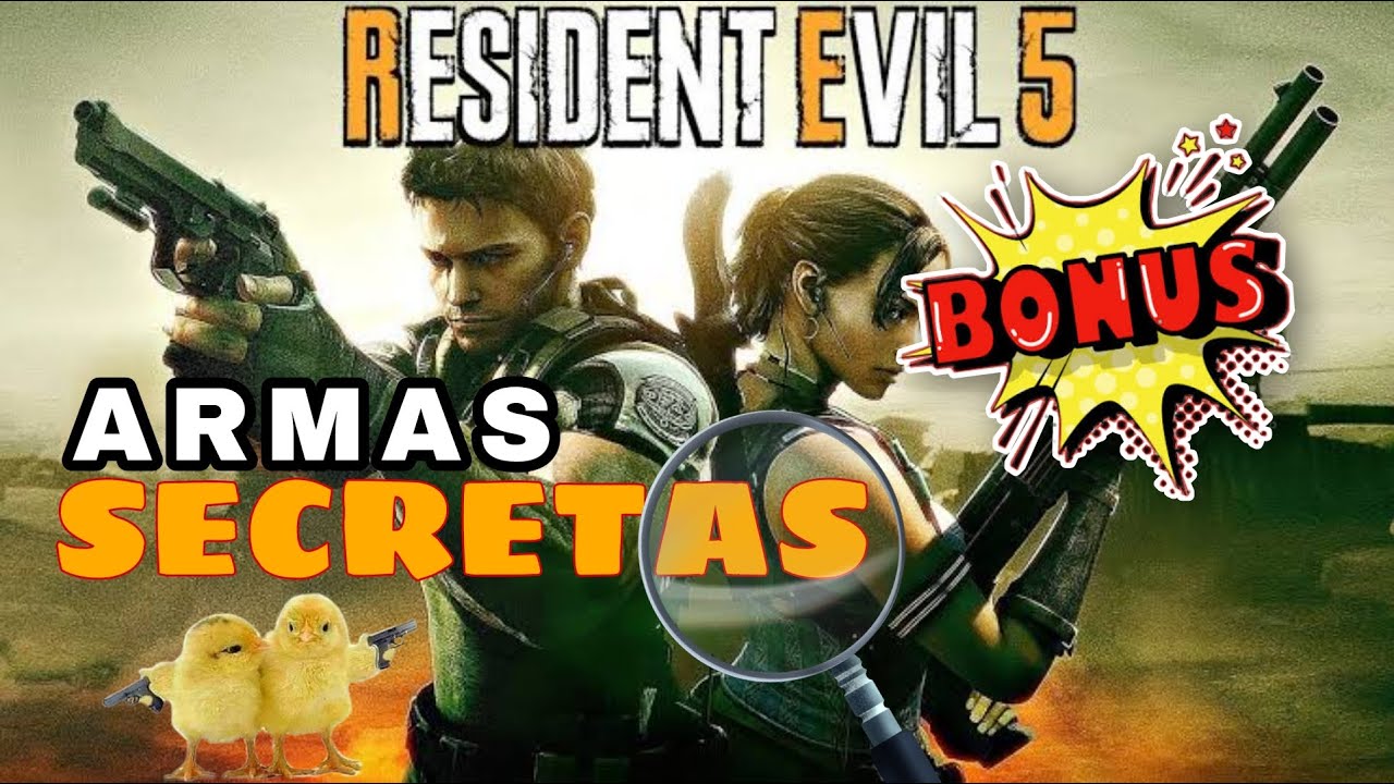Resident Evil 5 - Armas Secretas! - PS4