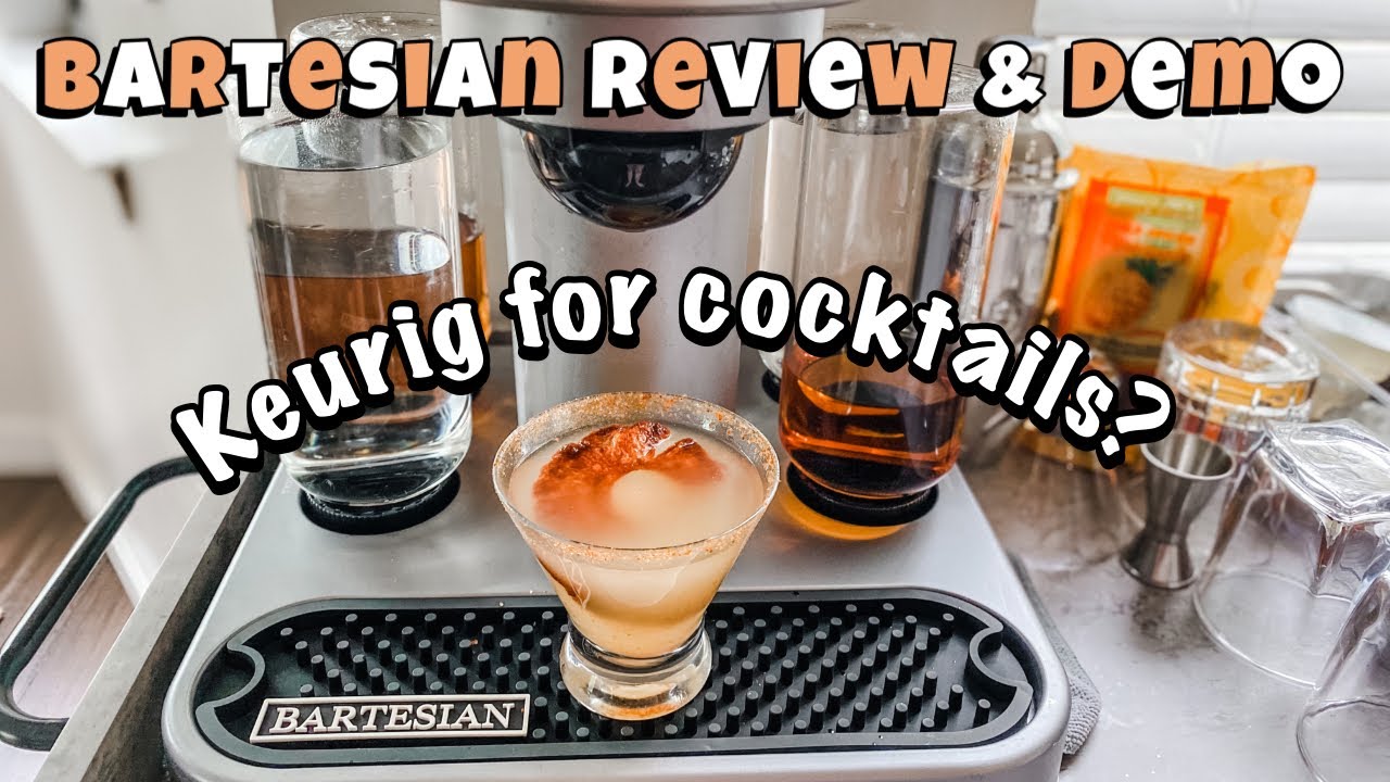 Обзор, демонстрация и дегустация коктейльной машины Bartesian 🍸🍹