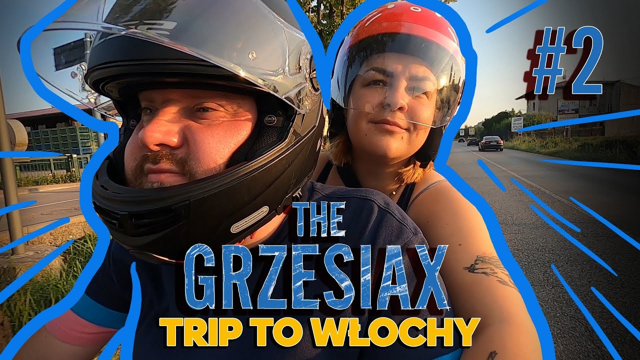 THE GRZESIAX - TRIP TO WŁOCHY - ODCINEK 02// Basen Pani Uli, Windsurfing w Torbole i Via Ferrata 🤩🤘