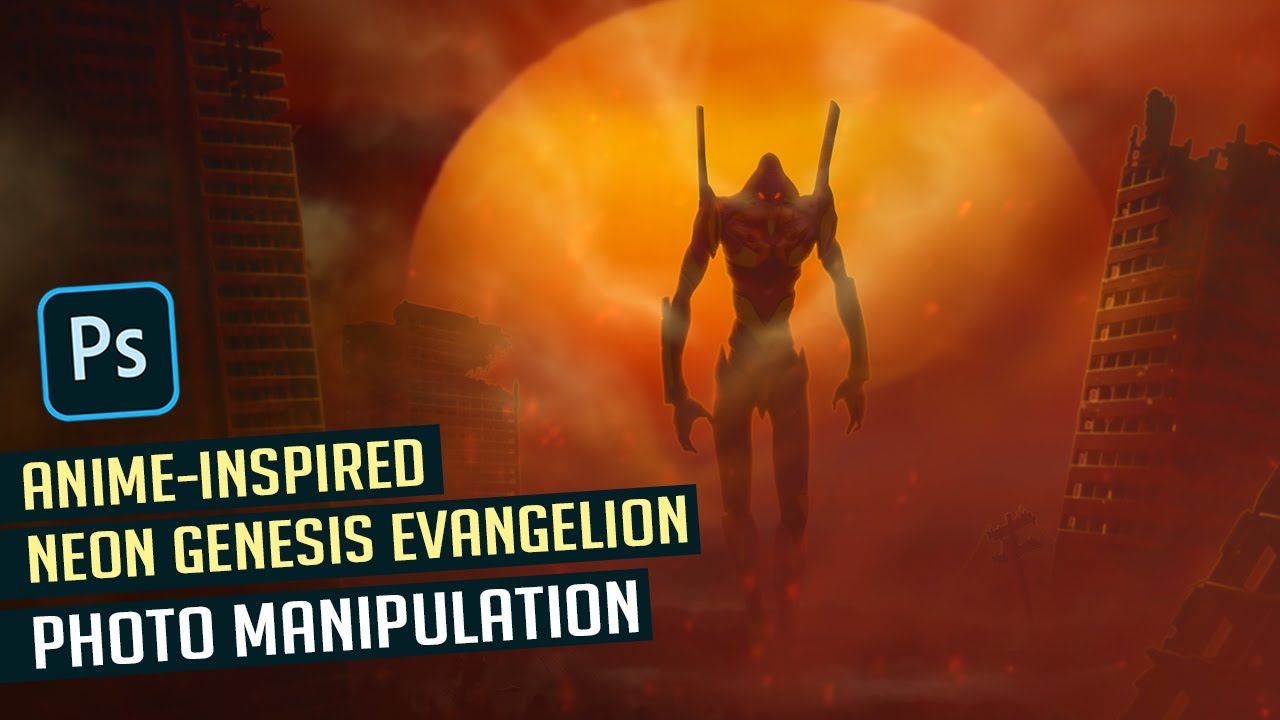 Anime-Inspired Neon Genesis Evangelion Photo Manipulation