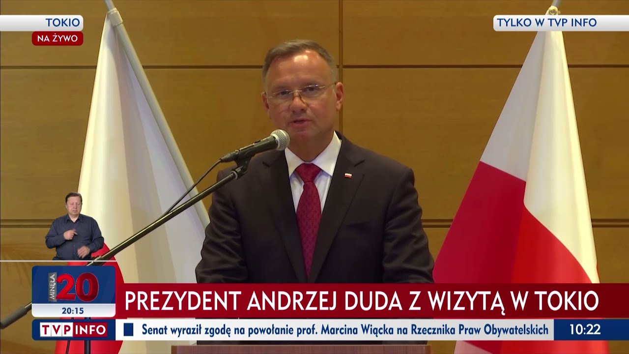 Prezydent Duda: Japonia jest krajem, z którym łączą nas szczególne więzi