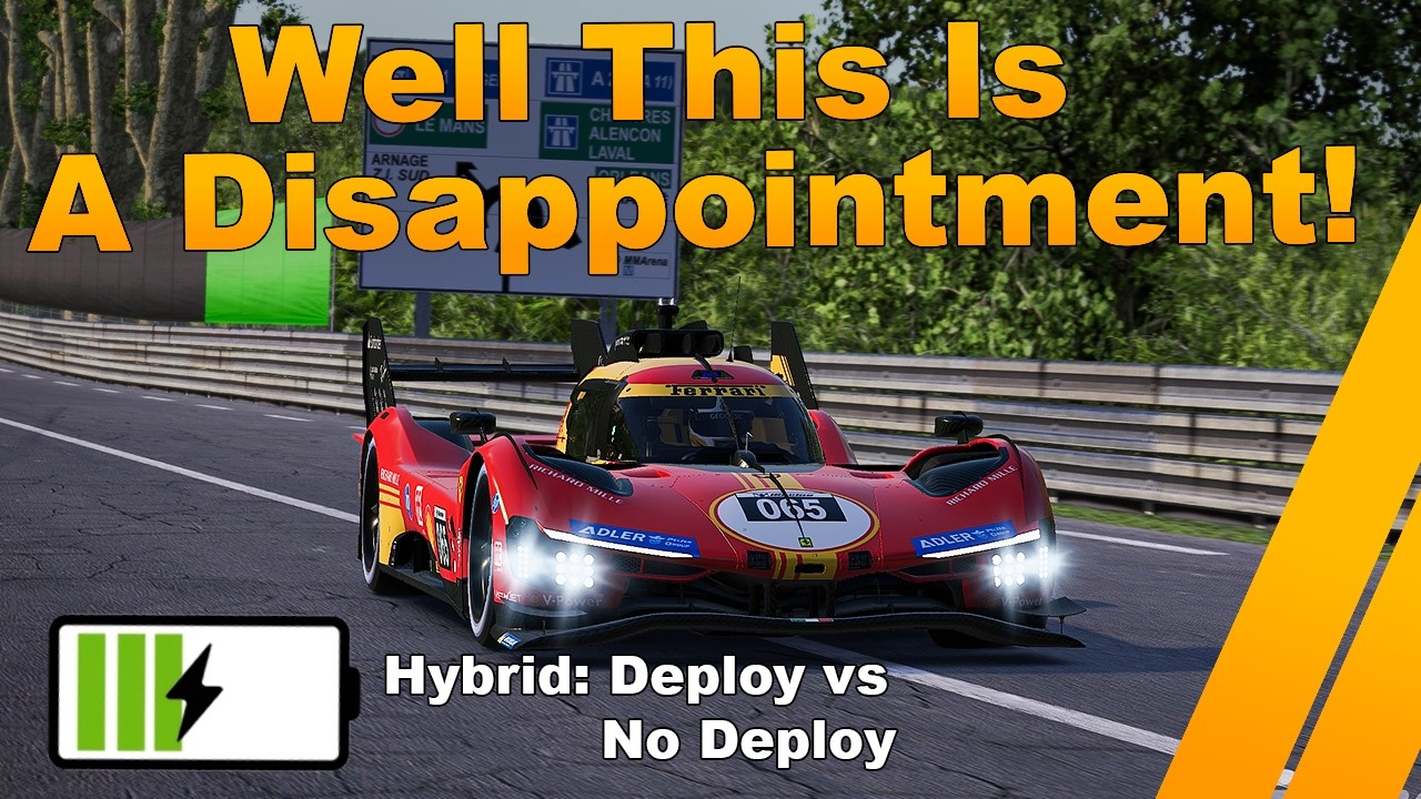 Has iRacing Updated The Hybrid Model?