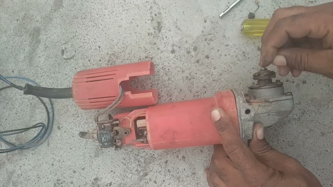 How to change angle grinder bearing #youtubeshorts #virals #electrcal #works 