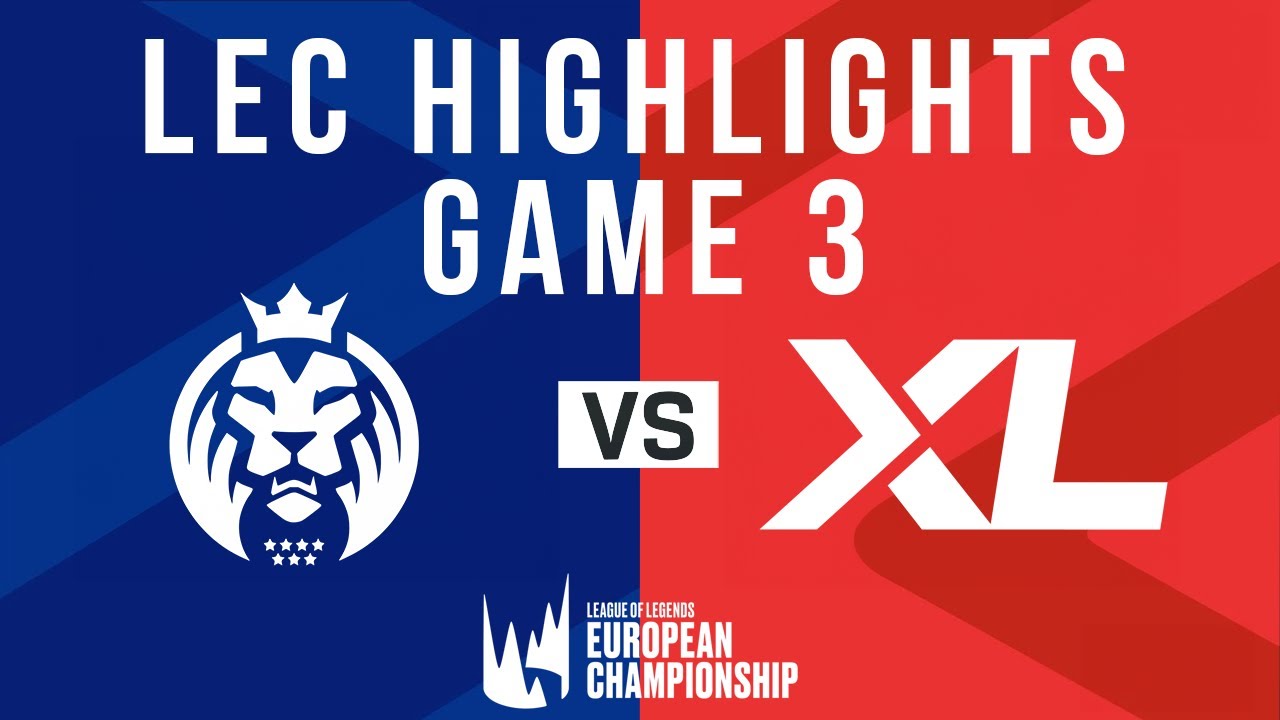 MAD vs XL Highlights GAME 3 | LEC Season Finals 2023 | MAD Lions vs EXCEL