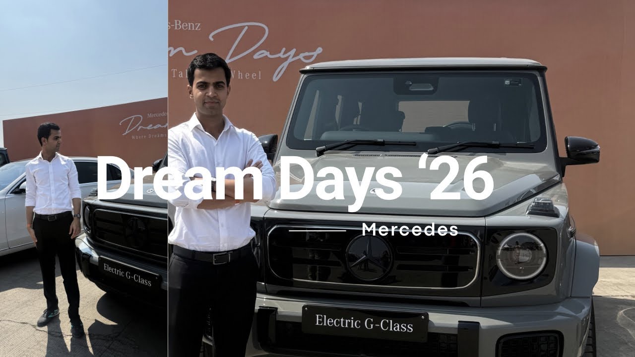 Attending Mercedes Dream Days Event | Luxury Car Experience in India
