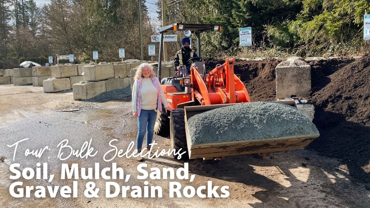 Tour: Bulk Soil, Mulch, Sand, Gravel & Drain Rocks