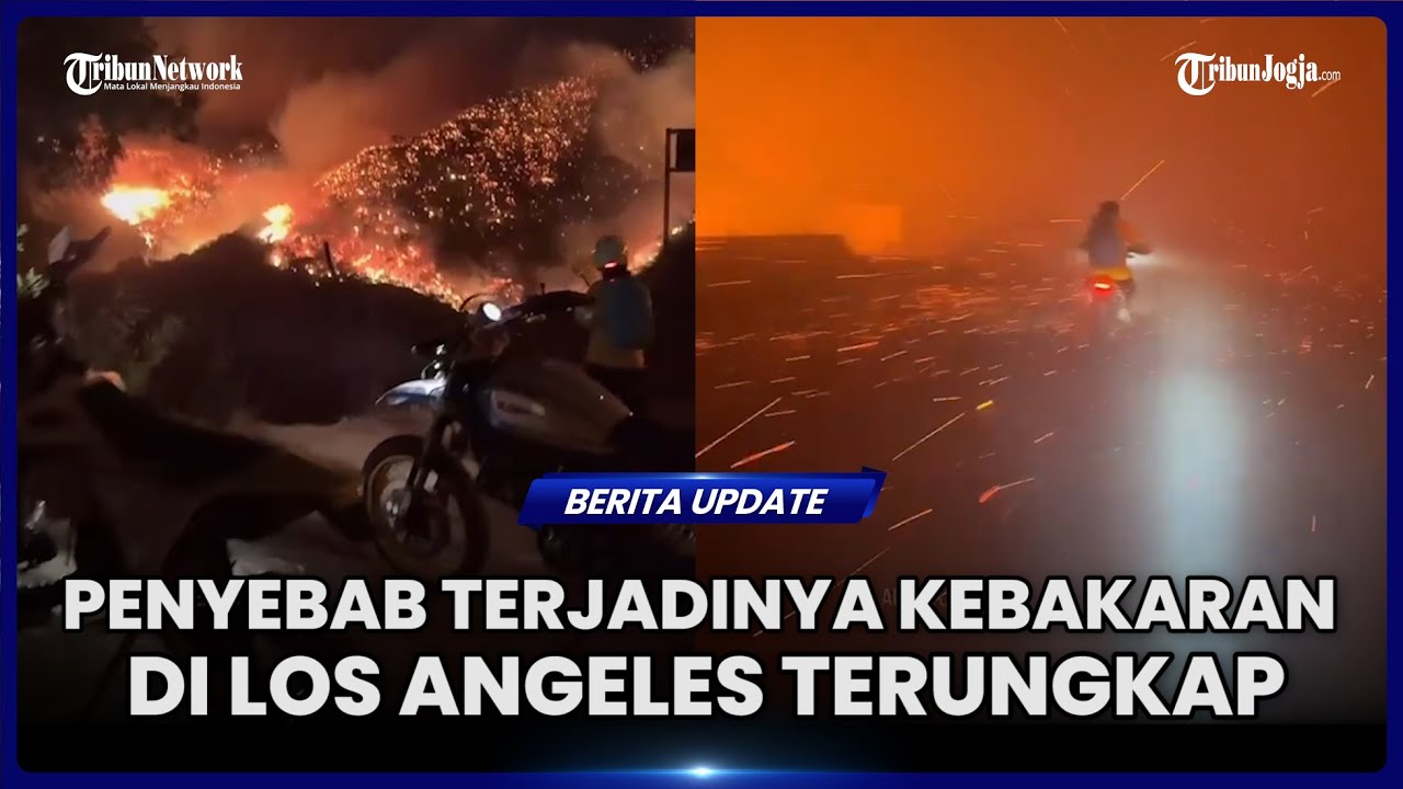 AWAL MULA KEBAKARAN DI LA DARI API SAAT PERAYAAN MALAM TAHUN BARU