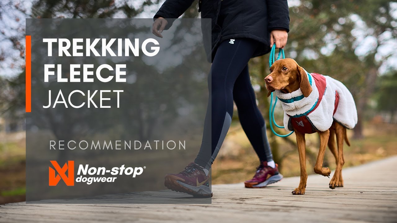 The Trekking fleece dog jacket