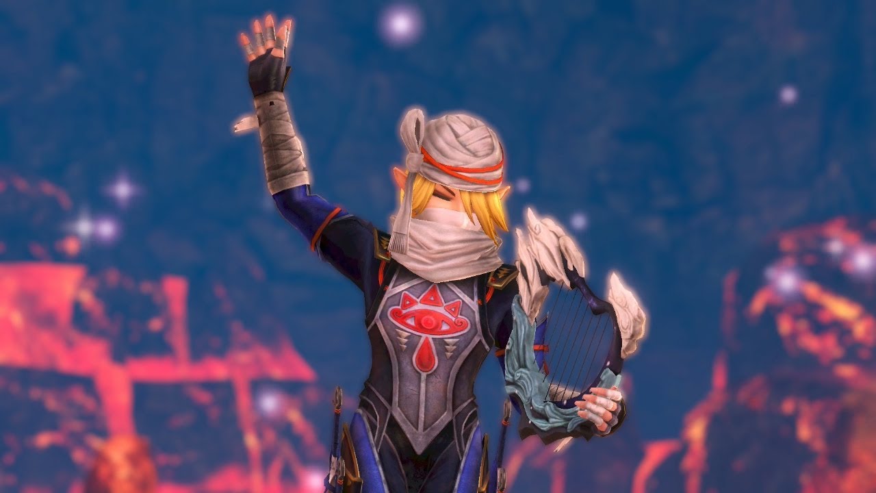 Hyrule Warriors: Definitive Edition - Sheik Gameplay - Harp
