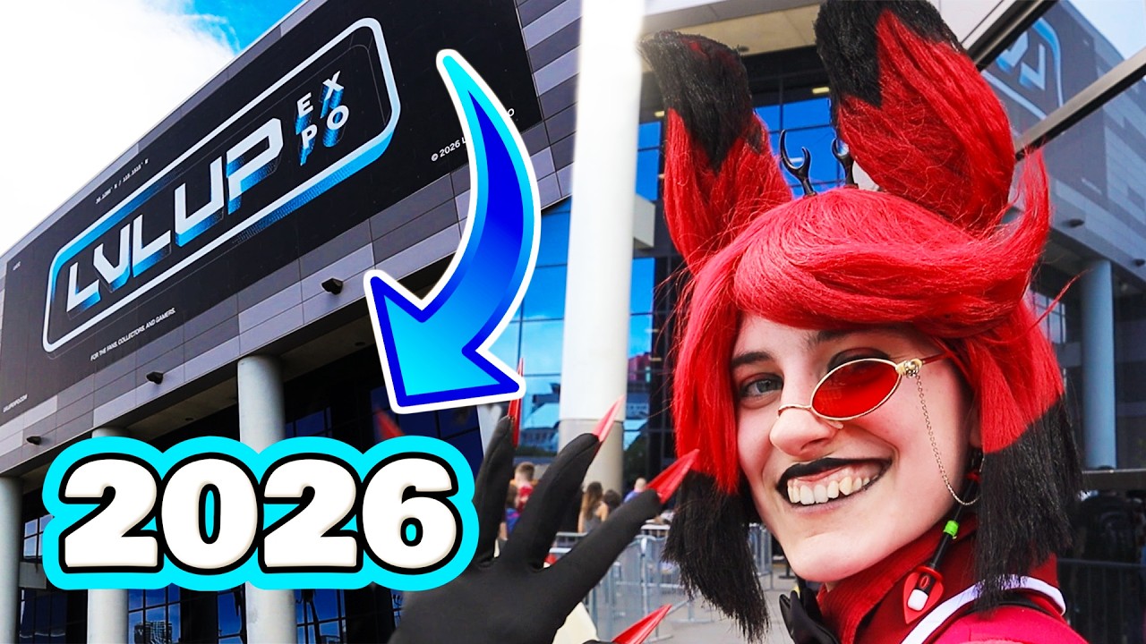 Attending our BIGGEST Convention YET as Creators - LVL UP 2026 VLOG