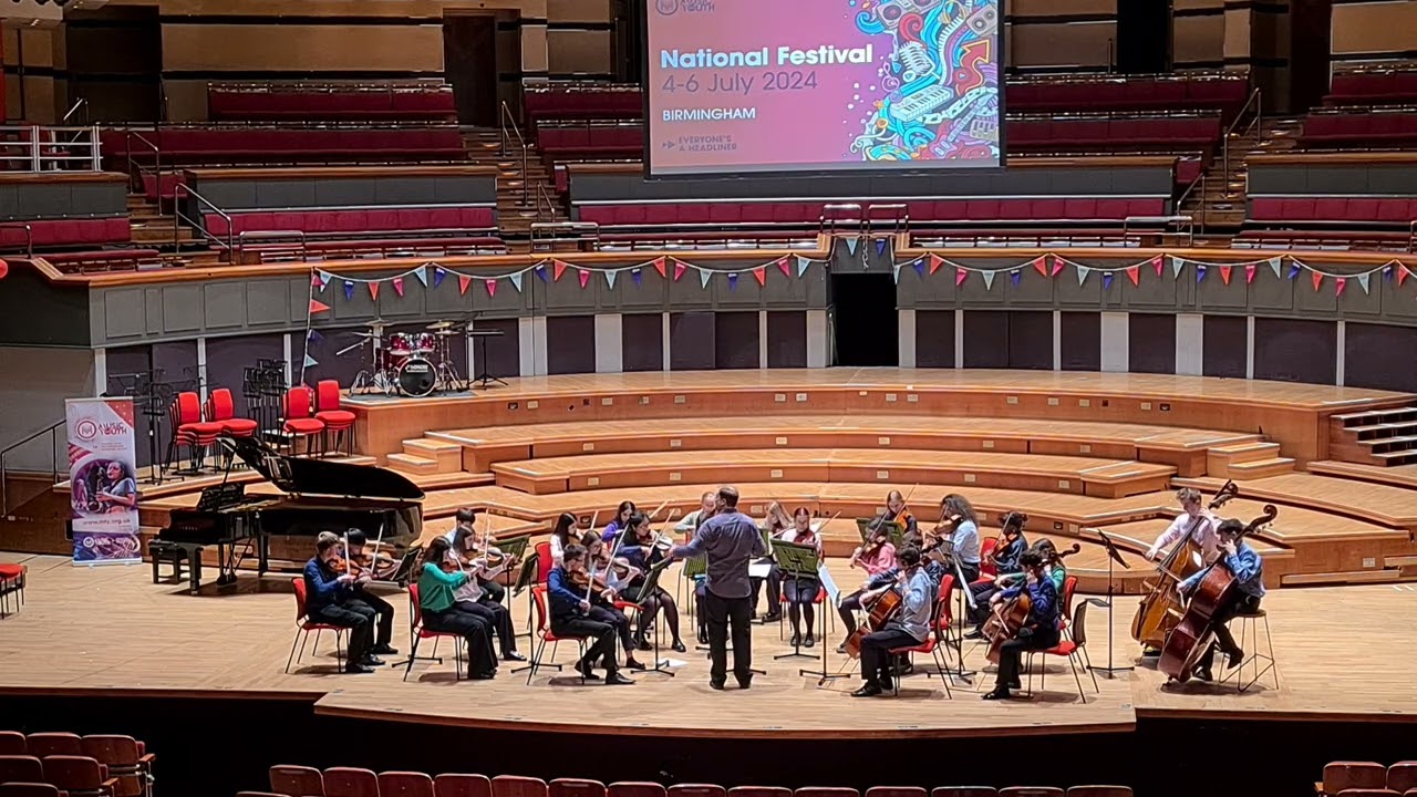 NMPAT County String Sinfonia, Birmingham Symphony Hall 06 07 24 - Telemann, Bartok & Copland