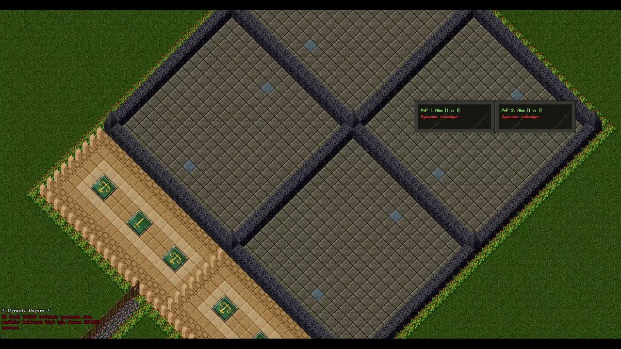 1 vs 1 PvP Turnuvası - Pyramid Ultima Online