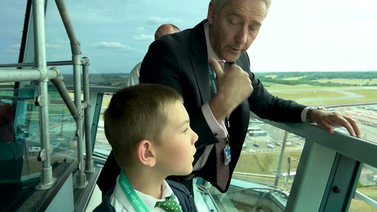 Local boy enjoys exclusive airport tour | London Luton Airport
