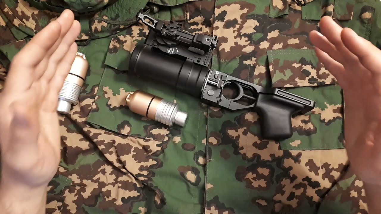Lanzagranadas Double Bell GP-25 + VOG-25 AK series.