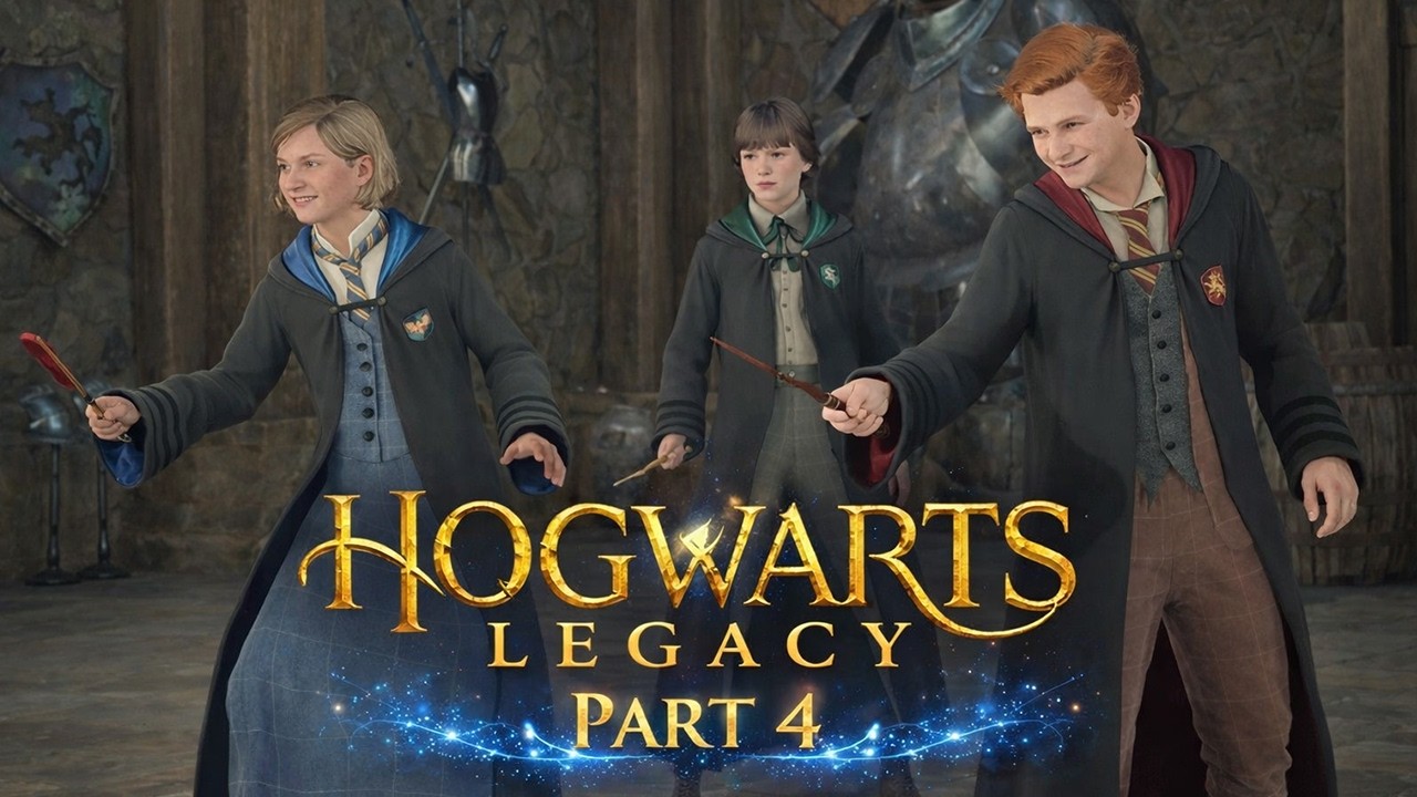 HOGWARTS LEGACY - Part 4 Gameplay Walkthrough (No Commentary)
