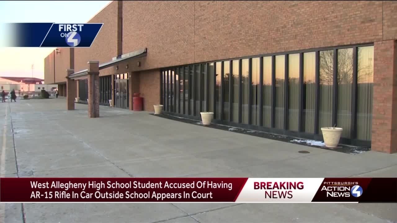 West Allegheny student who brought AR-15 to school in court