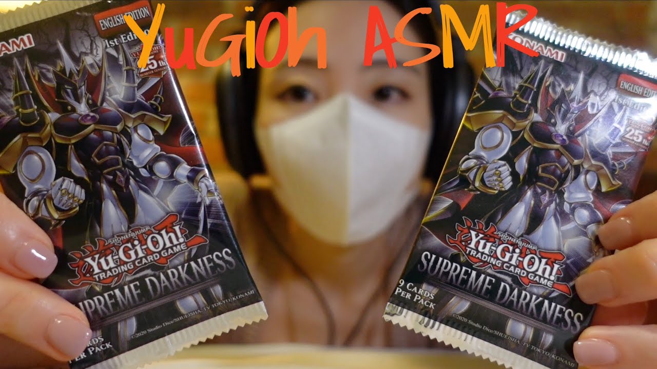Yugioh Unboxing ASMR - Supreme Darkness