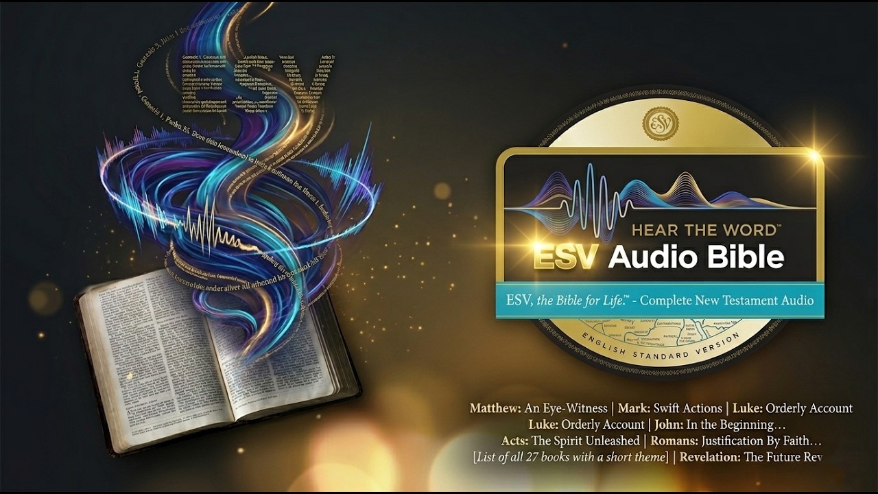 (Dark Screen) ESV Audio Bible | New Testament Complete  -  1 of 2