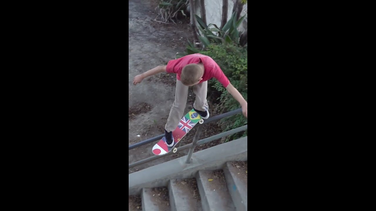 Kristion Jordan Back Smith Handrail Outside El Sereno! 