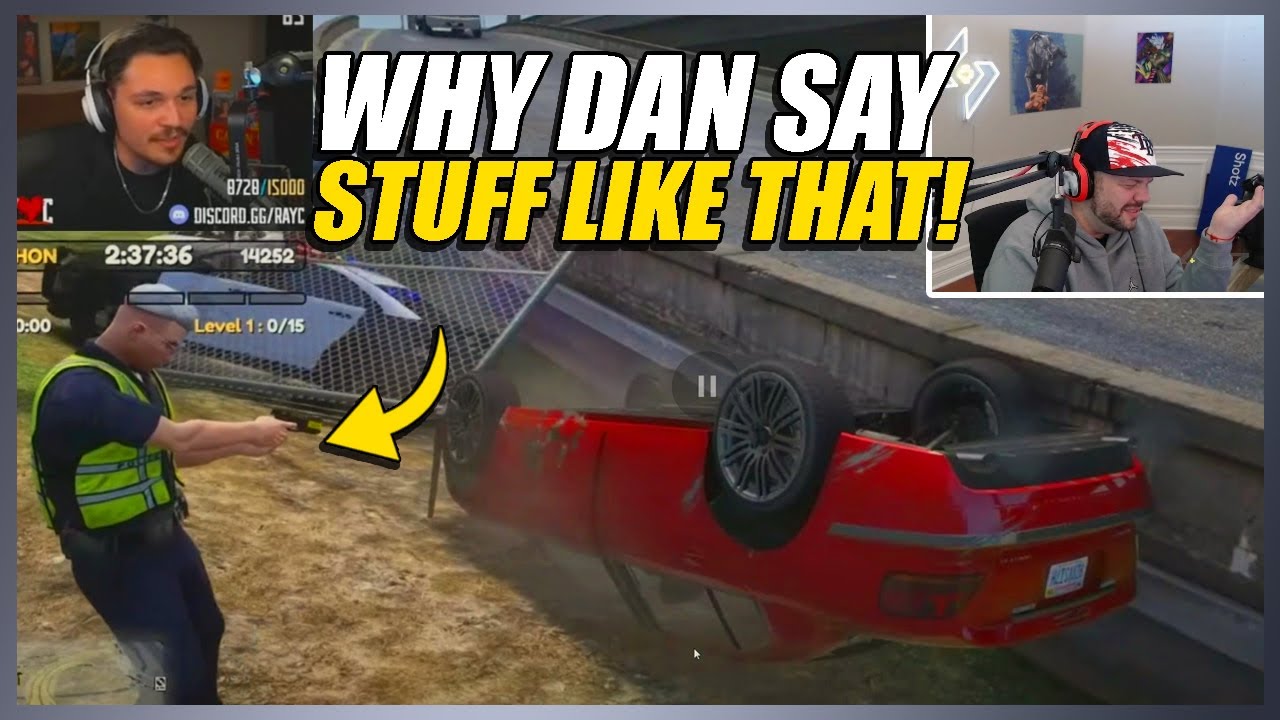 Shotz Reacts To Dan Faily Tell's Ray to Cry More | NoPixel RP | GTA | CG