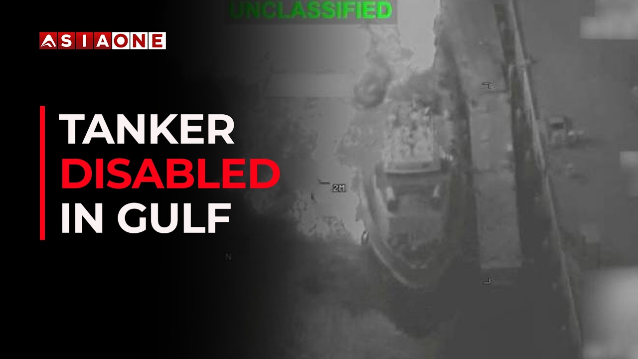 U.S. Military Disables Commercial Tanker in Gulf of Oman Amid Iran Blockade | Asia One News