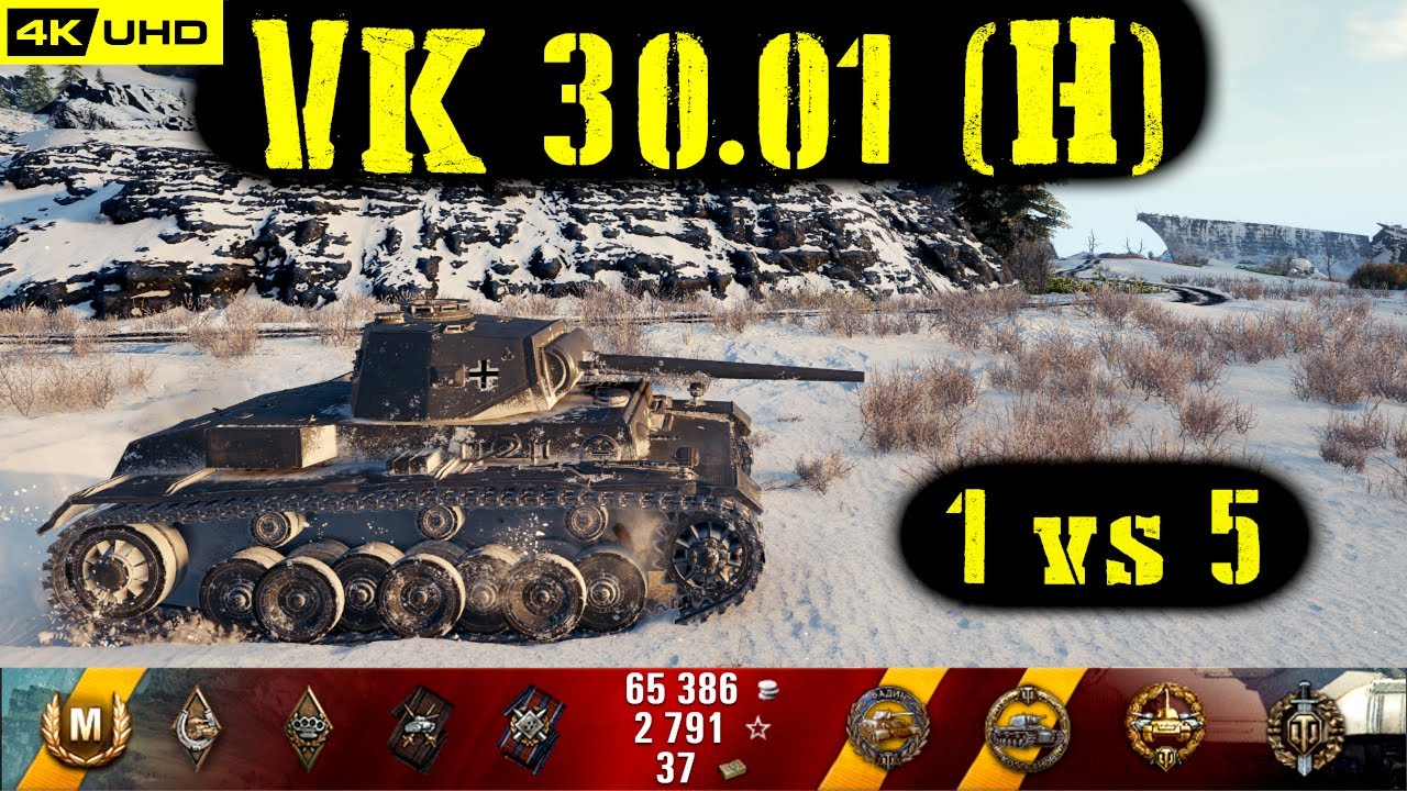 World of Tanks VK 30.01 (H) Replay - 6 Kills 3K DMG(Patch 1.6.1)