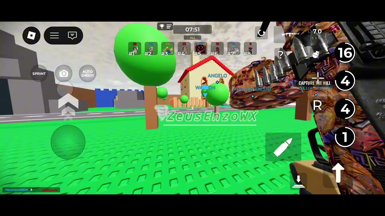 Roblox 2nd placer on gunfight arena